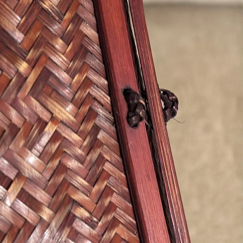 VINTAGE JAPANESE IKEBANA VASE/BASKET Late Meiji Period Height 19” - Picture 4 of 12